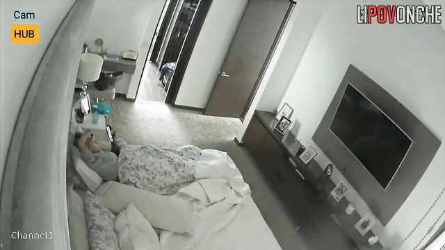 A busty blonde put on a masturbation show over the phone for her lover
