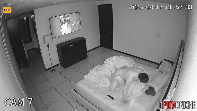 The bored wife discovered that her husband's big cock was already fully erect