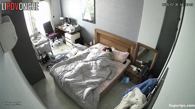 Blonde and brunet enjoying their love on fresh sheets