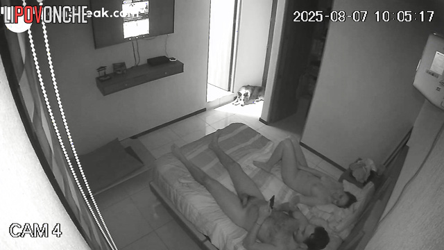 In the bedroom, unseen eyes traced every shared glance
