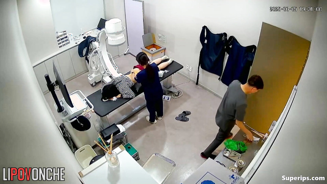 Public tape - doctors closed the door, unaware they are being watched