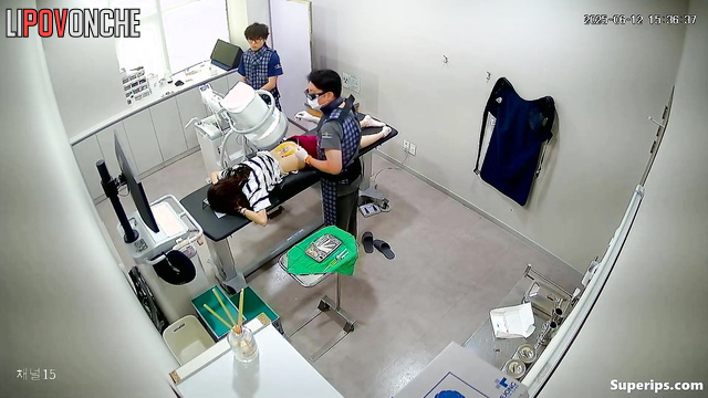 Public tape - doctors closed the door, unaware they are being watched