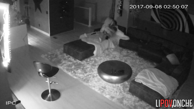Tattooed guy fucking his girlfriend in high heels