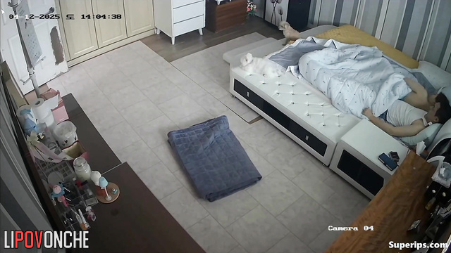 They trying to give each other pleasure, hidden camera