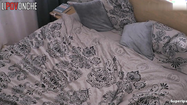 They took a sex toy to bed and didn't use it, bedroom video