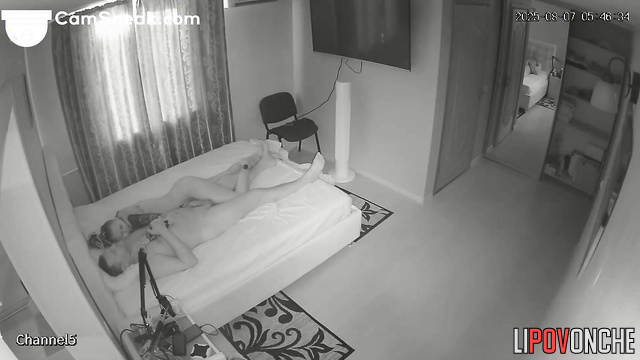 Two lovers fucked as a curious stranger looked on
