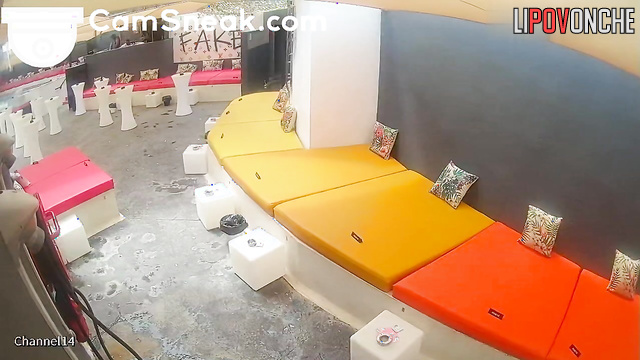 Interracial foam party at the dirty swingers club