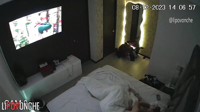 They made vulgar things under the blanket, watch