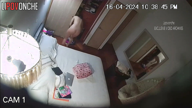 This young girl has lots of sex toys - she is really into pussy play