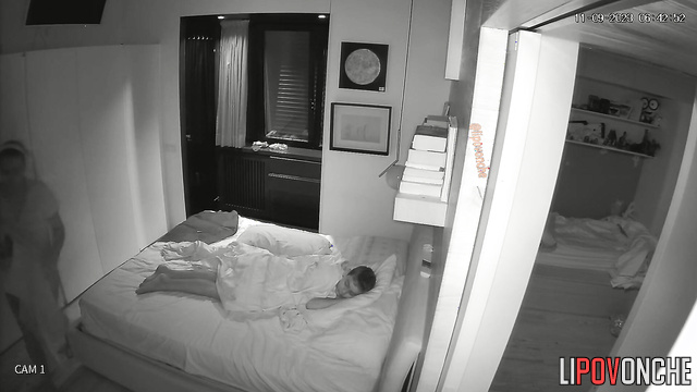 Woman i's getting ready for work after a sleepless night