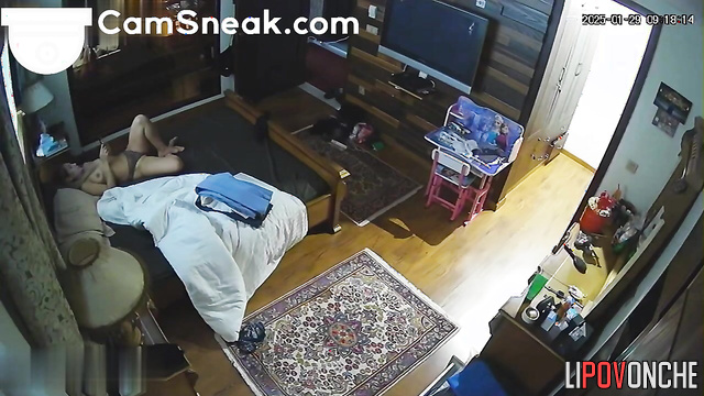 While their relatives are not at home they have total sexy fun together