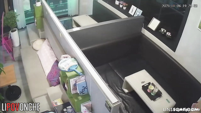 When colleagues are gone they are having sex right at the office