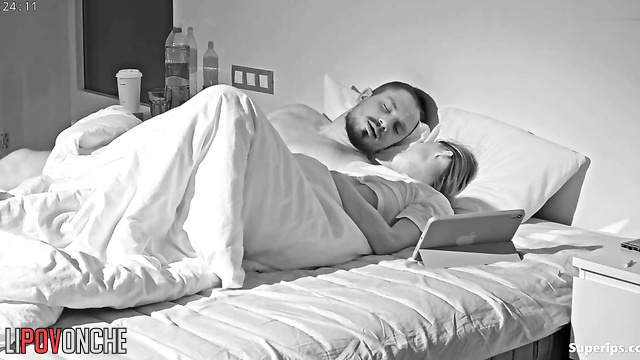 He cummed but her pussy is flawless so he fucks her all day long