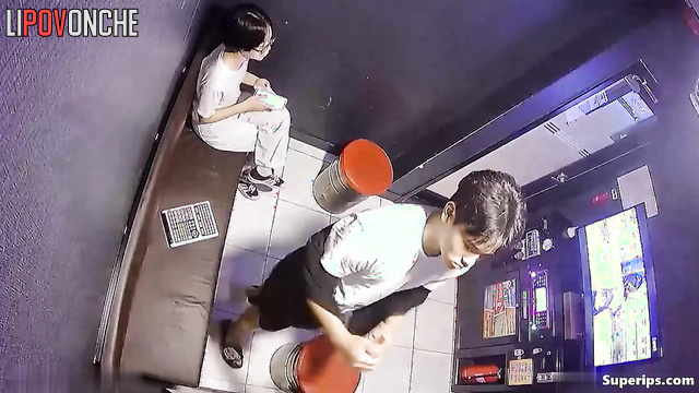 They thought that in this cafe nobody looks at them so they fucked there