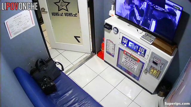 Horny guys hit on Asian girls and fondle them in a karaoke room