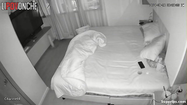 A bored wife watches TikTok while her husband fucks her from behind