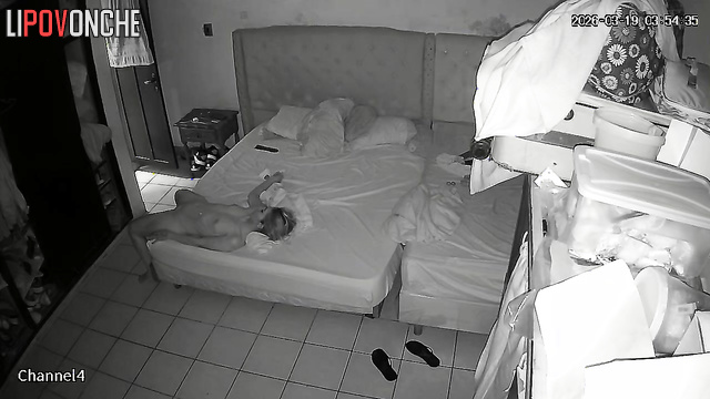 A skinny cutie sits with her wet pussy on her tattooed husband's face