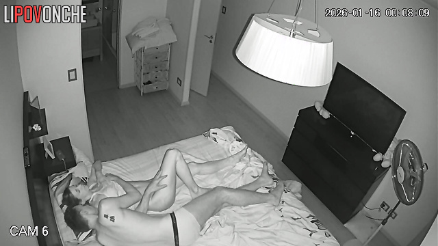 A pretty girl is sleeping, unaware that a man is licking her asshole and cunny