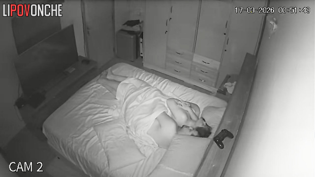 The tender wife caresses her husband, eager to have passionate sex