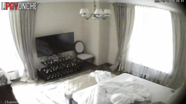 A stunning milf brought her elderly husband to orgasm with her wet tongue