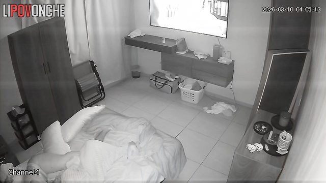 A cheerful wife playfully slaps her husband's erect cock before fucking