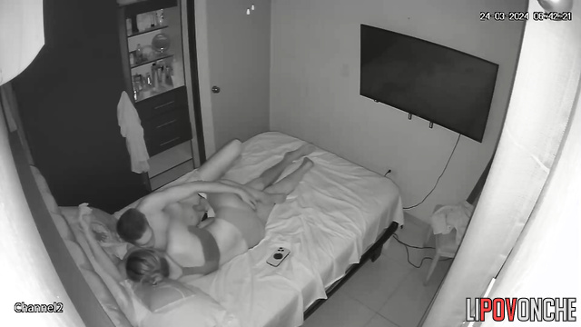 The horny mommy was fucked in various positions by her young lover