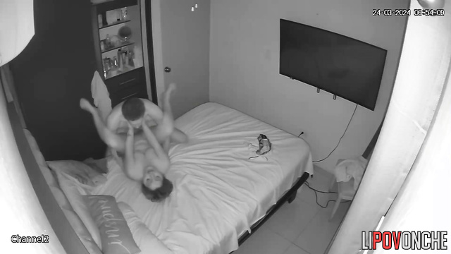 The horny mommy was fucked in various positions by her young lover