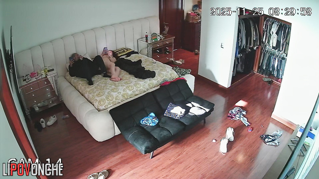 Their passionate mornings under stranger surveillance