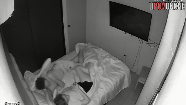 They like sex especially after work - bedroom camera