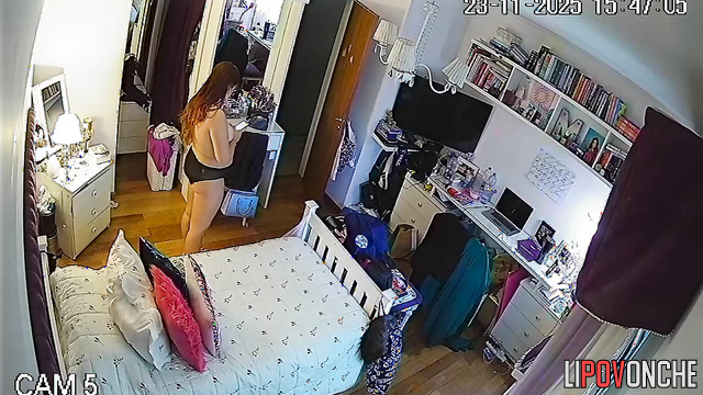 Her routine is, as always, under surveillance, look