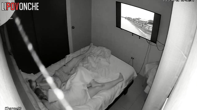 He had set up a camera in advance to film their fuck