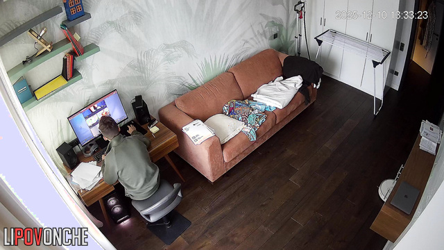 When no one is home, he visits prohibited websites