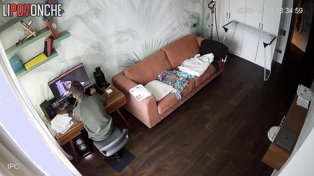When no one is home, he visits prohibited websites
