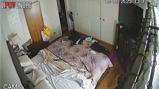 Look at private life of ginger chick with big ass in her bedroom