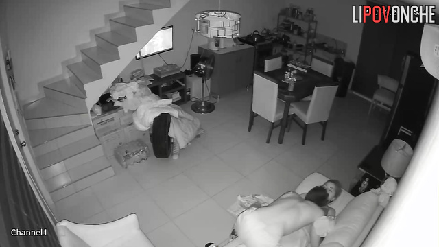 You can see first sex of this couple - they forgot about hidden camera