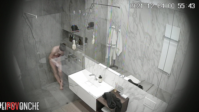 She shaved her legs and then got out of the shower