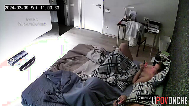 Girl was fucked in white socks hot (video from bedroom)
