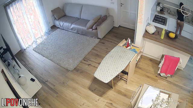 An hour and a half of private video from the tattooed brunette's room