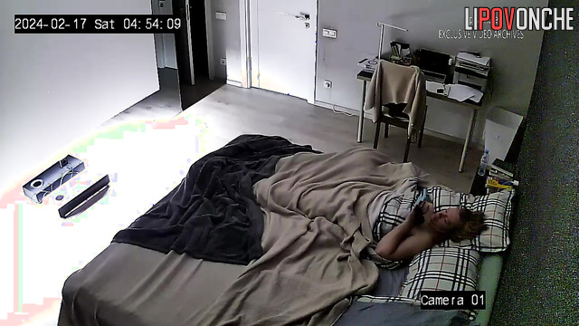 A bored mommy plays with her hot, wet pussy under the covers