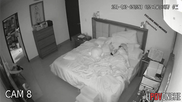 A seductive teacher lubes up her hot pussy before having sex with her husband