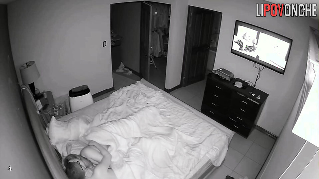 A lustful husband gives his pretty wife an intravaginal massage
