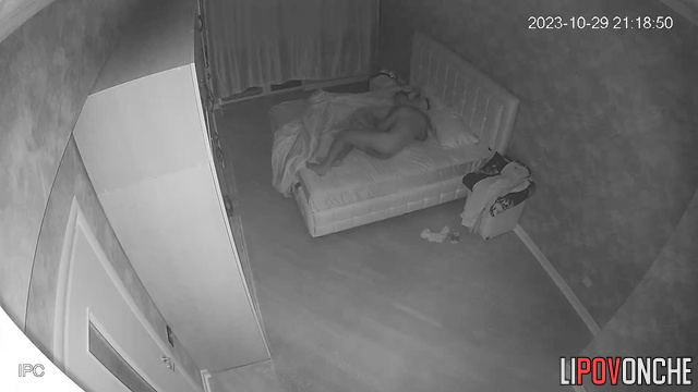 The girl was awakened by her husband's tender kisses and his fingers in her vagina