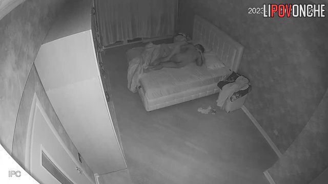 The girl was awakened by her husband's tender kisses and his fingers in her vagina