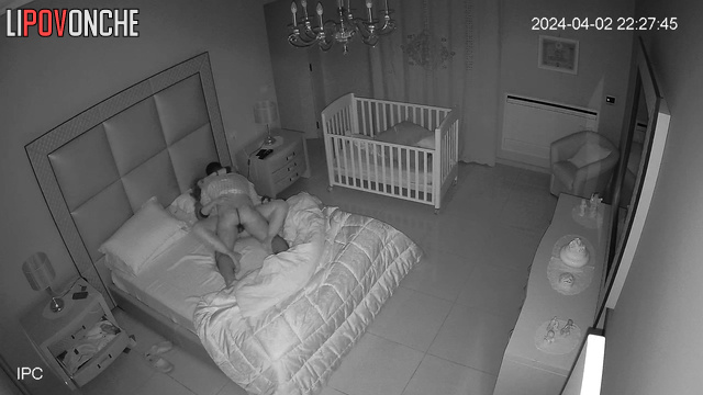 An aroused husband can't fall asleep until he has fucked his sexy wife