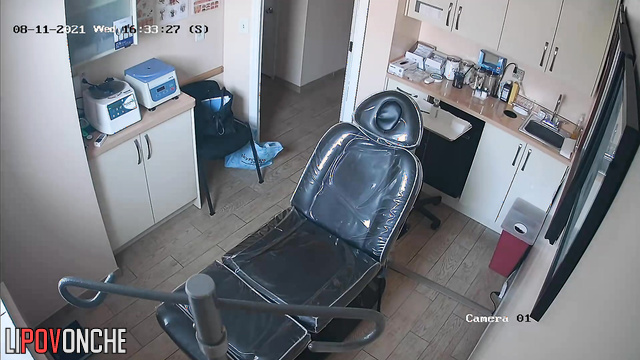 A doctor fucks his young mistress right on the examination chair
