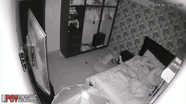 He often asks her to fuck at night - husband and wife