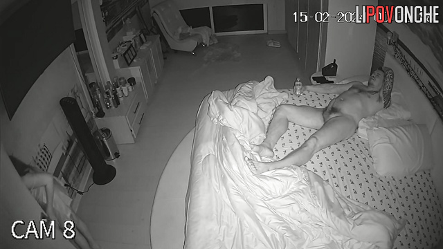 Hidden camera - they fucked and kissed for a long time