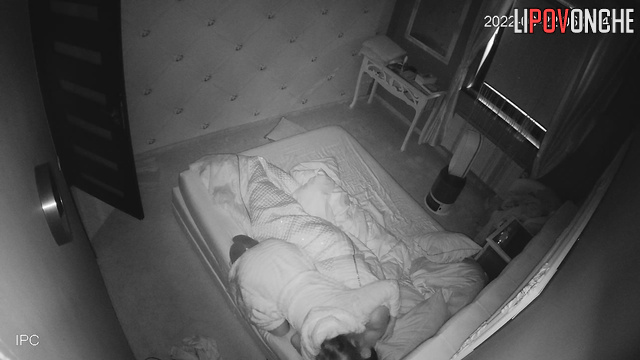 They always sleep together, hugging each other, look