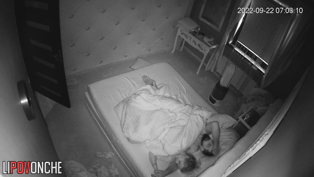 They always sleep together, hugging each other, look
