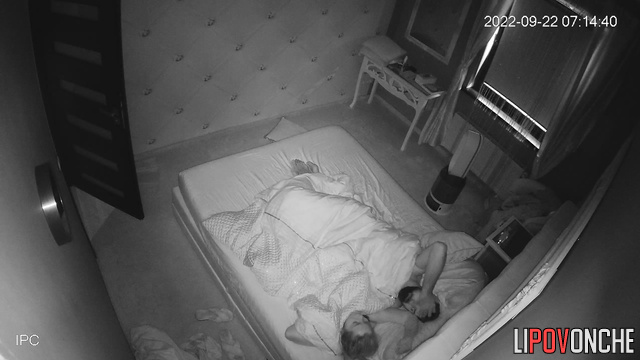 They always sleep together, hugging each other, look